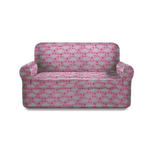 Maguari Printed Stretch Elastic 5 Seater Sofa Cover (0130)