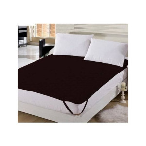 Maguari Single Mattress Pad Topper Dark Brown