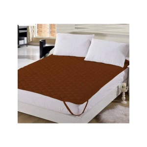 Maguari King Mattress Pad Topper Brown