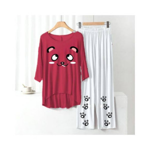 RGShop Printed Night Suit for Women