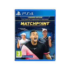 Match Point Tennis Championships Legends Edition DVD Game For PS4