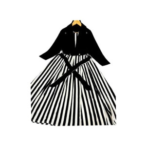 RGShop Zebra Lining Printed Maxi 2 Pcs