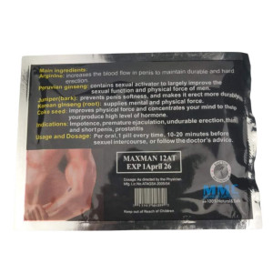 Medicyy Maxman Sex Tablets Pouch