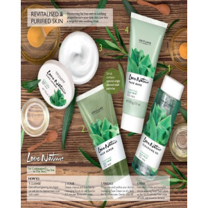 Oriflame Sweden Love Nature Facial Kit Tea Tree For Unisex (32258)