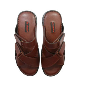 Eomobiles Medicated Leather Slippers For Men