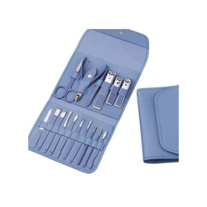 Ayesha's Collection 16 in 1 Manicure And Pedicure Grooming Kit
