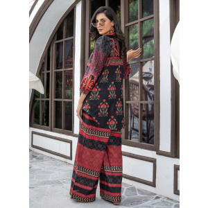 Ahlam Midnight Bloom Printed Lawn Suit 2-Piece