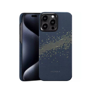 Pitaka StarPeak MagEZ Case For iPhone 15 Pro - Milky Way Galaxy