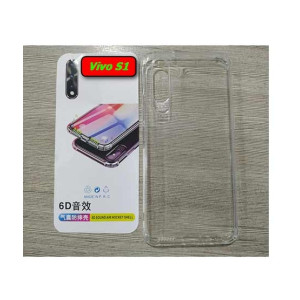 MISC 6D Anti Shock Silicone Clear Case For Vivo S1