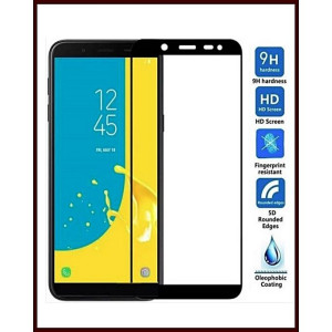 MISC 5D Glass Screen Protector For Galaxy J6 2018 - Black
