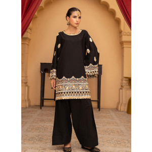 Ahlam Monarch Embroidered Bana Dora Pret 2-piece