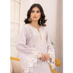 Ahlam Moonlit Willow Embroidered Lawn Suit 2-piece