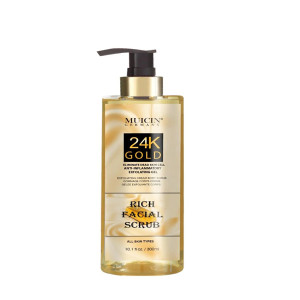 Muicin 24K Gold Rich Facial Scrub - 300ml