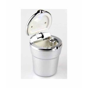 Muzamil Store Portable Car Ashtray With LED Light