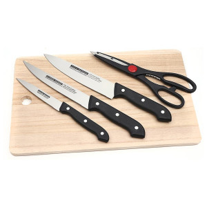Muzamil Store 6 Pcs Kitchen Knife Set With Small Cutting Board