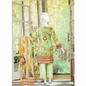 Naayaab Mint Grace Lawn Unstitched 3 Piece