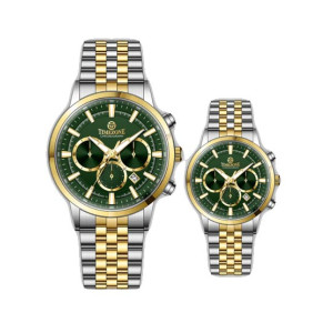 Timezone Navitimer Diver Watch For Men Two Tone Golden (TZ-1323L)