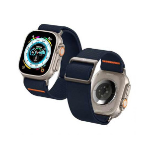 Spigen Lite Fit Ultra Watch Band For Apple Navy Blue (AMP05984)