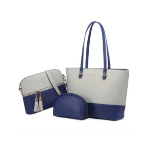 RGShop Hand Bag 3Pcs-Light Blue
