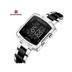 Naviforce Square Style Digital Watch For Men Two Tone (NF-5057-8)