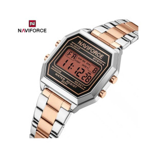 Naviforce Retro Digital Watch For Men Two Tone (NF-5063-8)