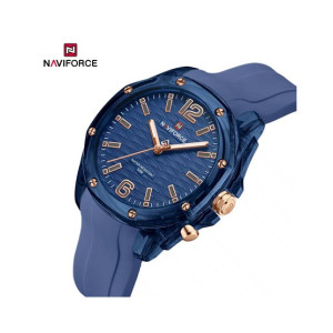 Naviforce Blush Time Watch For Men Blue (NF-6103-2)