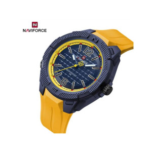 Naviforce Textura Edition Watch For Men Yellow (NF-7126-3)