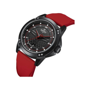 Naviforce Date Edition Watch For Men - Red (NF-8031-2)