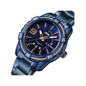 Naviforce Limited Edition Watch For Men - Blue (NF-9117-2)