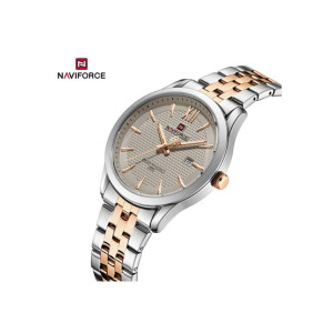 Naviforce Date Master Watch For Men Two Tone (NF-9255-6)