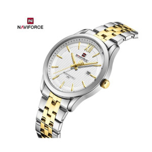 Naviforce Date Master Watch For Men Two Tone (NF-9255-7)