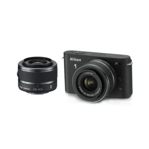 Nikon 1 J1 Digital Camera With 10-30mm Lens Black