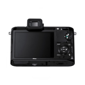 Nikon 1 V1 Mirrorless Digital Camera With 10mm & 10-30mm Lenses Black