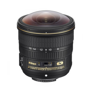 Nikon AF-S Fisheye Nikkor 8-15mm f/3.5-4.5E ED Lens