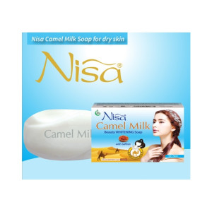 Nisa Camel Milk Beauty Whitening Soap For Dry Skin 110gm