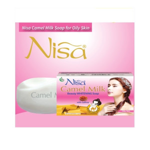 Nisa Camel Milk Beauty Whitening Soap For Oily Skin 110gm