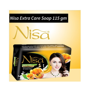 Nisa Extra Care Beauty Soap Black 115gm