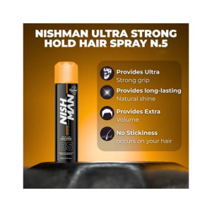 Nishman Hair Styling Spray Ultra Hold 05 - 400ml