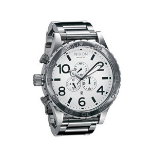 Nixon 51-30 Chrono Men's Watch Silver (A083-100)