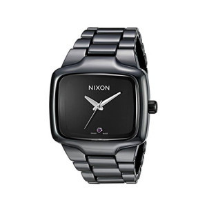Nixon Ceramic Player Men's Watch Black (A145-001)