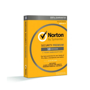 Symantec Norton Security Premium Antivirus - 10 Users