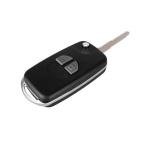 Ferozi Traders 2 Buttons Flip Folding Remote Key Case Shell For Suzuki