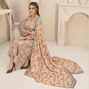 Tawakkal Fabrics Manahil Vol-2 Unstitched 3 Piece Suit (D-8037)