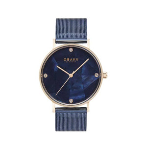 Obaku Mosaik Ocean Watch For Women's (V268LXVLML)