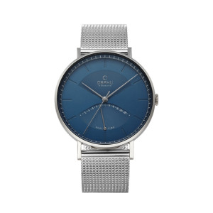 Obaku Elm Men's Watch Cyan (V213GUCLMC)