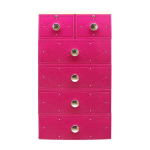 Oddity Portable 4 Shelves with 2 Drawers For Kids