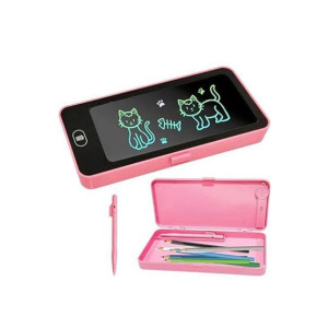 Ayesha's Collection Pencil Box with Multi Color Kids Writing Tablet