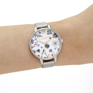 Olivia Burton Artisan Women's Watch Silver (OB16AR09)