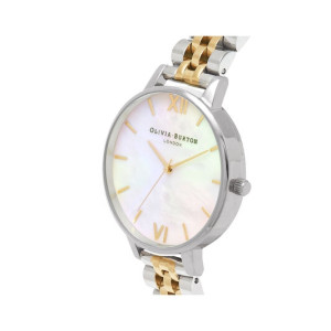 Olivia Burton Mother of Pearl Women's Watch Two-Tone (OB16MOP05)