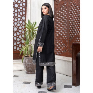 Ahlam Onyx Shadow Cotton Suit 2-Piece